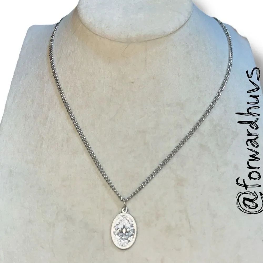 Bundle Sale 3 for $15 | Dove with Radiant Halo Necklace “Pray for Us”